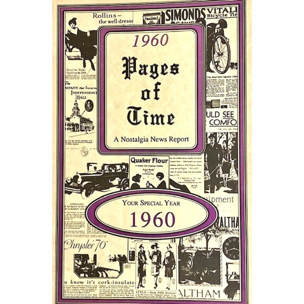 Pages of Time 1960 A Nostalgia News Report - Your Special Year 1960 Book